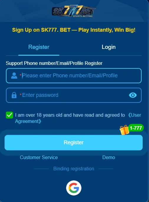 SK777 Game